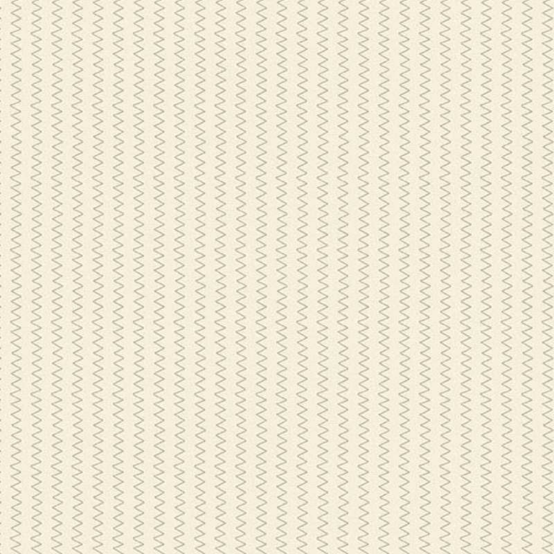 Tissu Patchwork Sewing Bird - Zig Zag Limestone