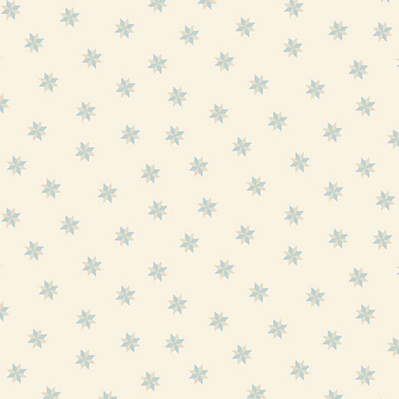 Tissu Patchwork Sewing Bird - Le Moyne Star Shell, Coupon