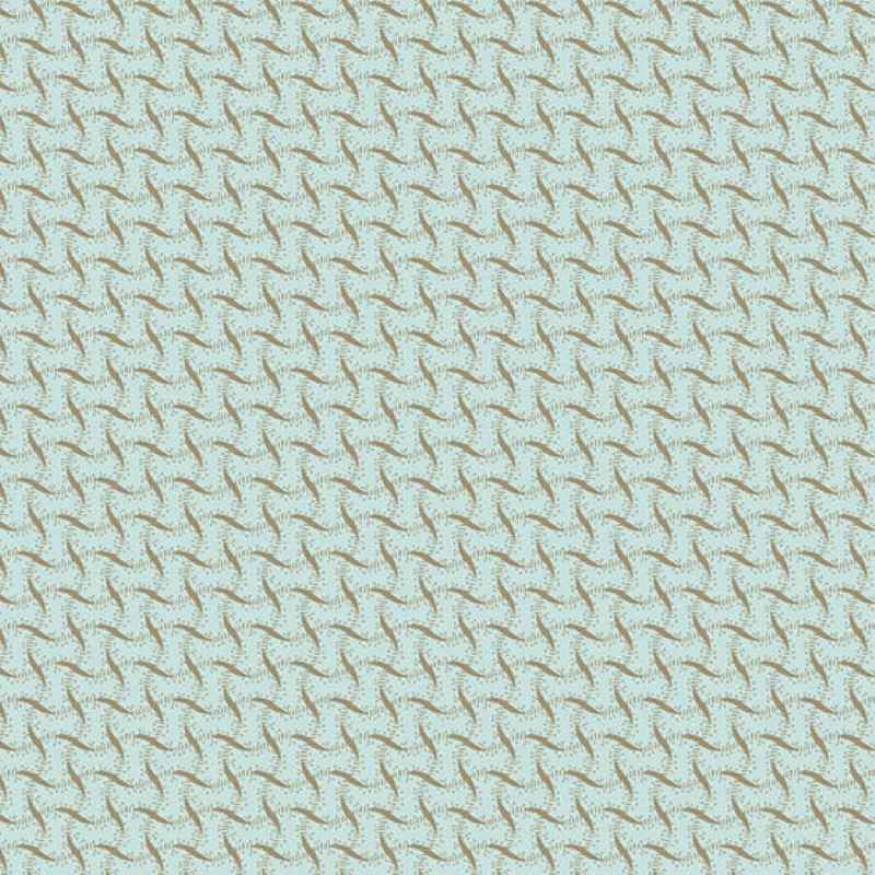 Tissu Patchwork Sewing Bird - Ribbon Weave Adriatic