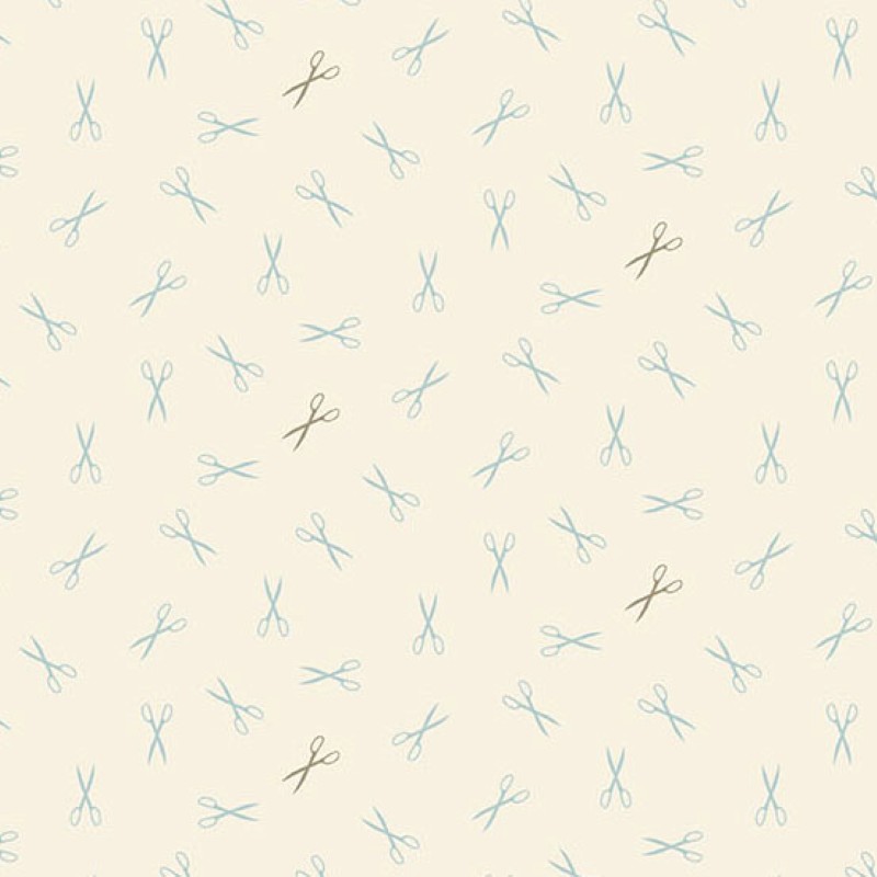 Tissu Patchwork Sewing Bird - Good Scissors Lace