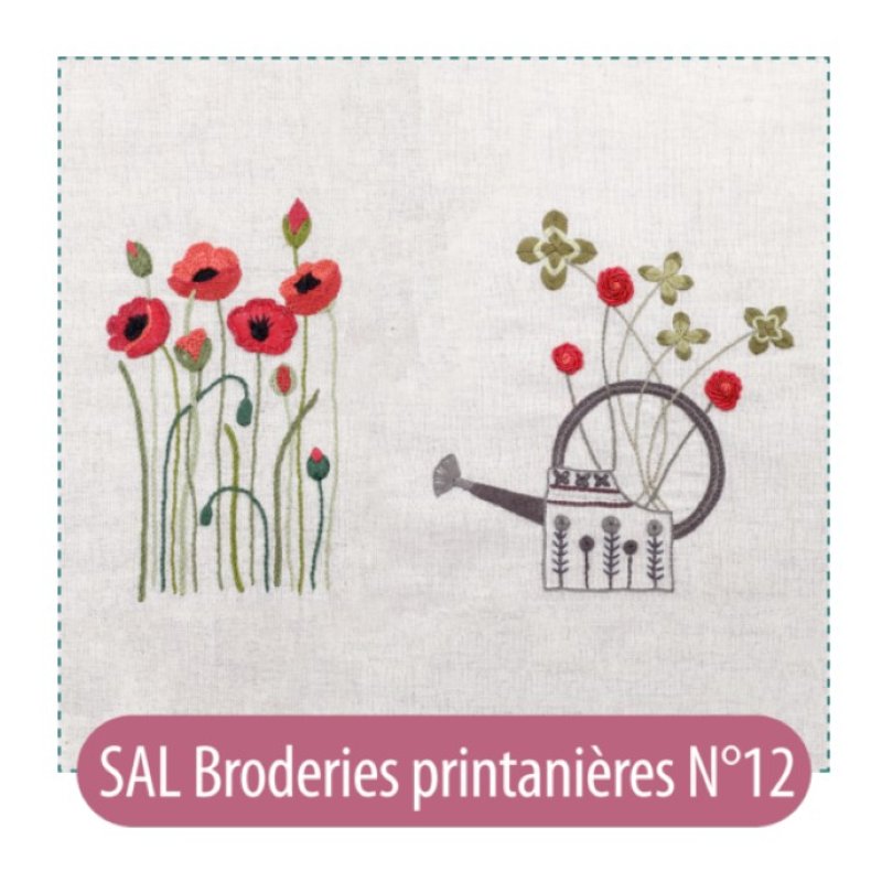Kit Broderie Printanières - N°12 (SAL)