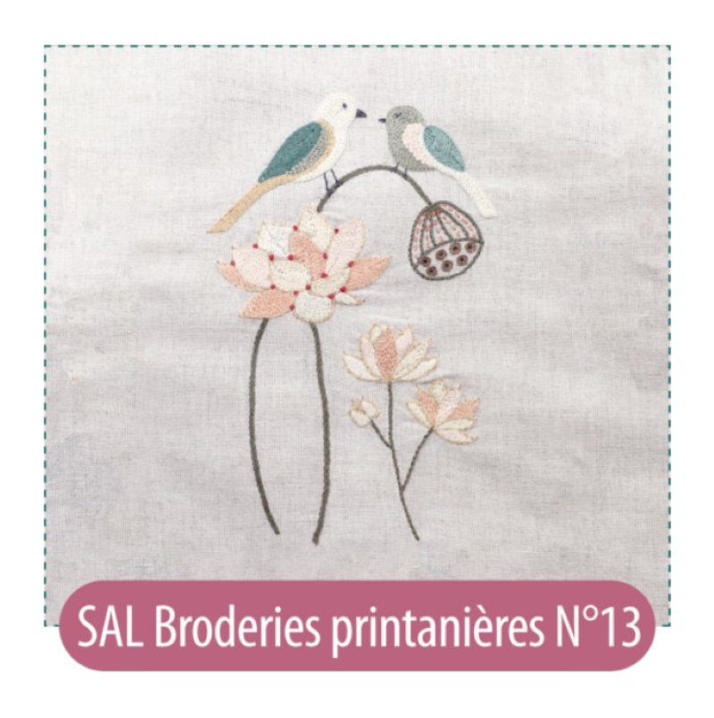 Kit Broderie Printanières - N°13 (SAL)