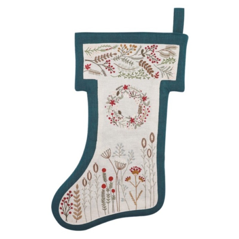 Kit Broderie Grande Botte de Noël