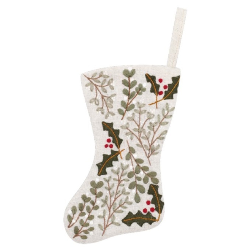 Kit Broderie Botte de Noël n°3