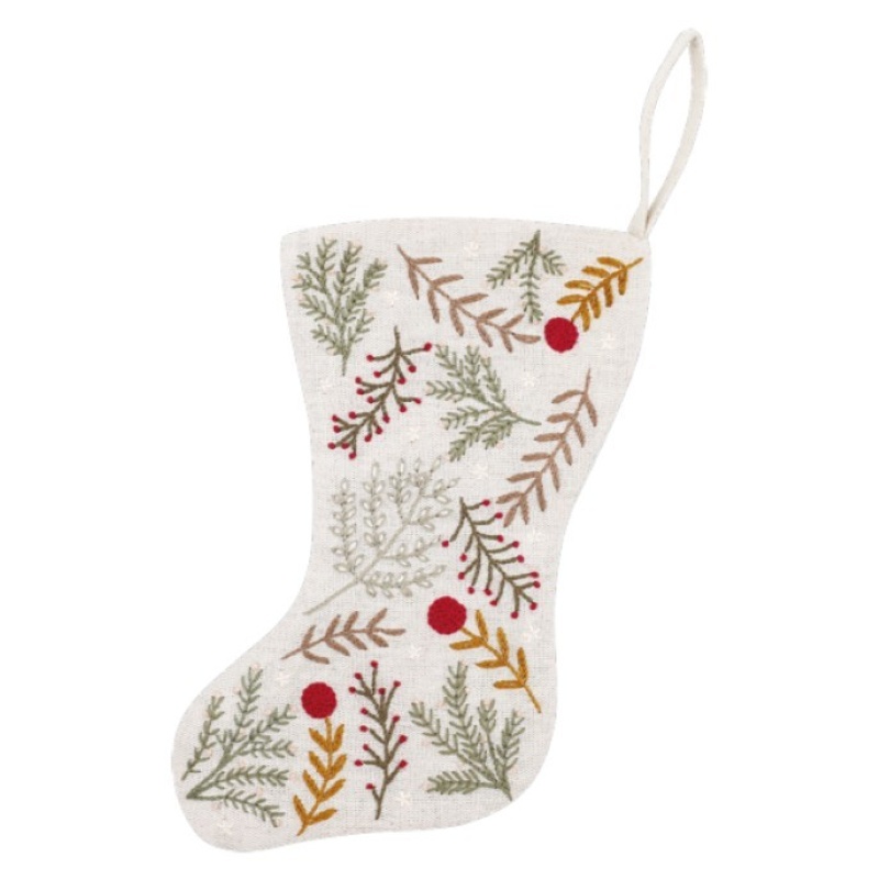 Kit Broderie Botte de Noël n°4