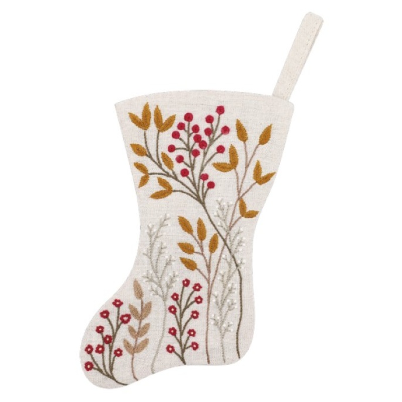 Kit Broderie Botte de Noël n°5