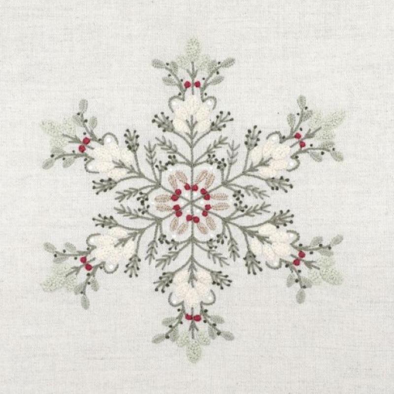 Kit Broderie Flocon de Neige