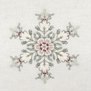 Kit Broderie Flocon de Neige