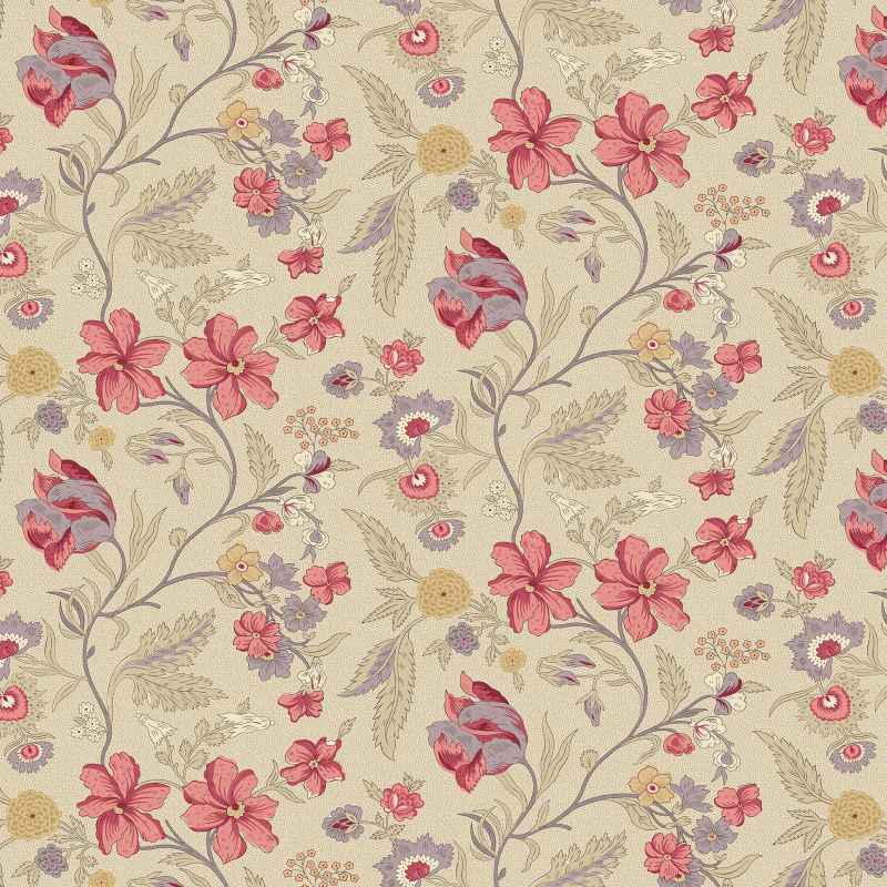 Tissu Patchwork Wildflower Cottage - Wildflowers Linen, Coupon