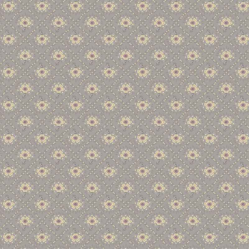 Tissu Patchwork Wildflower Cottage - Treillis Dove, Coupon