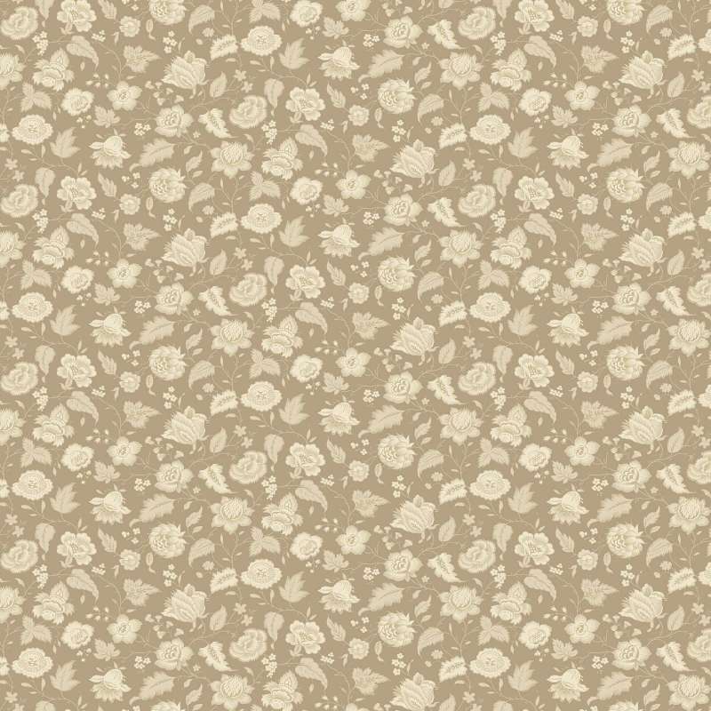 Tissu Patchwork Wildflower Cottage - Quaint Mocha