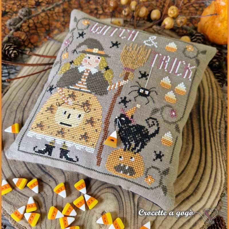 Modèle Points Comptés - Little Witch