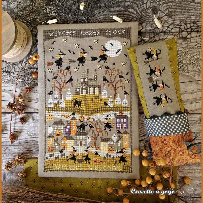 Modèle Points Comptés - Witch's Welcome