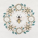 Kit Broderie Mandala N°7 - Abeille