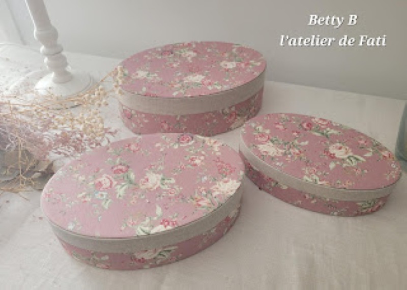 Semi-Kit Cartonnage - Boites Gigognes Jean