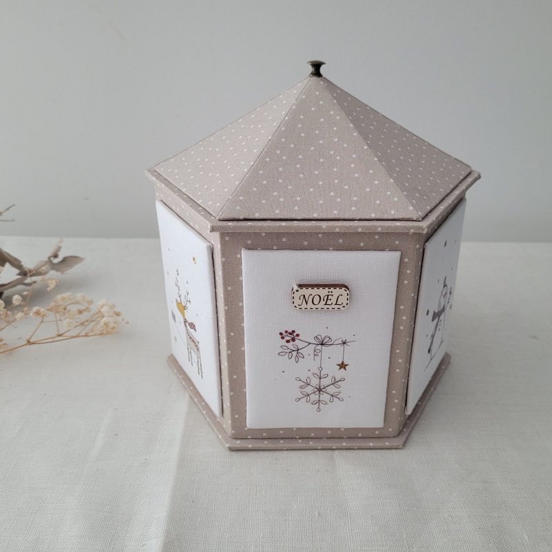 Tutoriel Cartonnage - Caroussel Lou