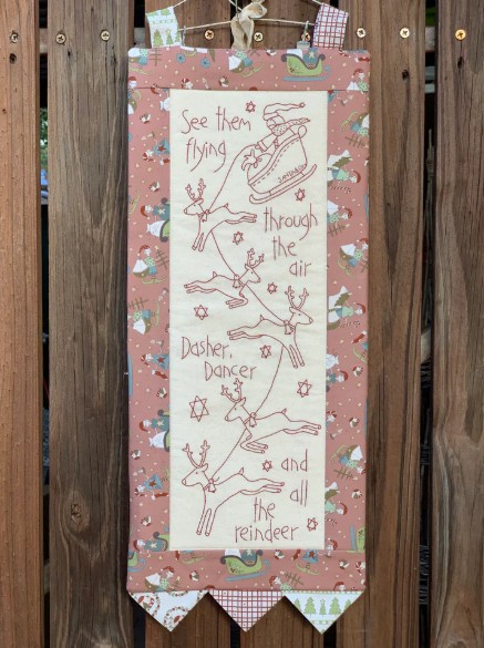 Semi-Kit Broderie - Rennes Dasher & Dancer