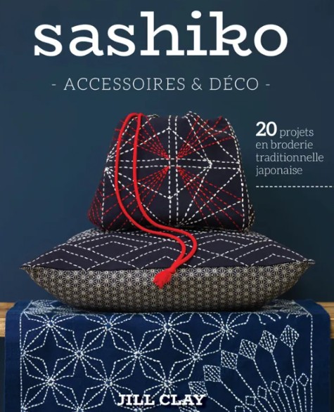 Livre Sashiko "Accessoires Deco Sashiko"