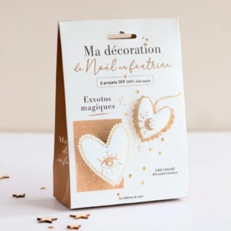 Kit Broderie Feutrine "Duo les Exvotos"