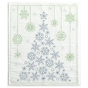 Panneau Sashiko Arbre de Noël