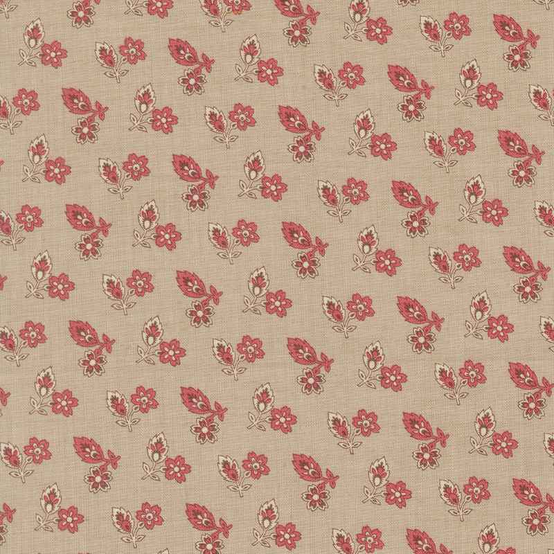 Tissu Patchwork Joie De Vivre Coucou Roche, Coupon