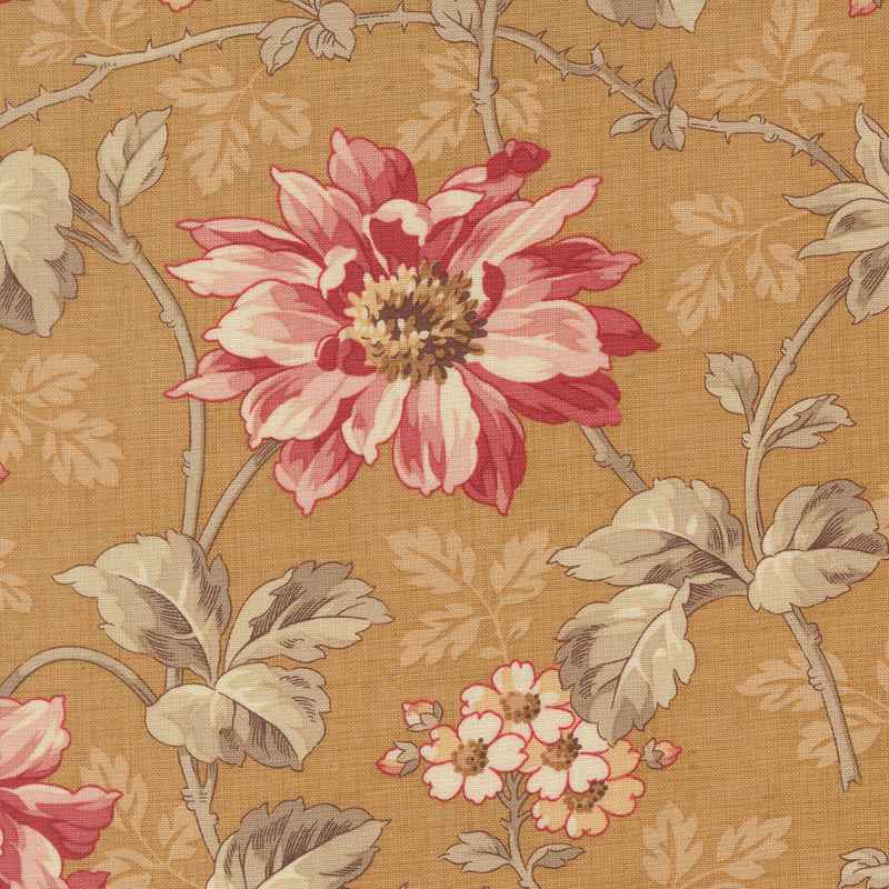 Tissu Patchwork Joie De Vivre Angélique Tea, Coupon