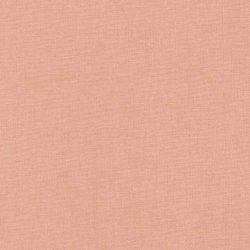 Tissu Métis Faux-uni Coton-Lin Rose
