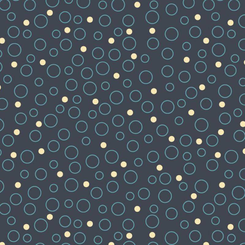 Tissu Patchwork Sands of Time "Bubbles Winter Blue"