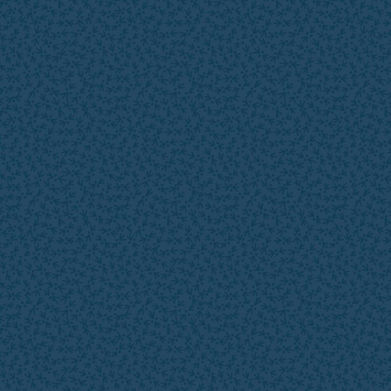 Tissu Patchwork Sands of Time "Snowbird Prussian Blue", Coupon