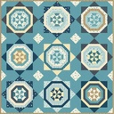 Kit de Patchwork "Etoile Carribéenne"