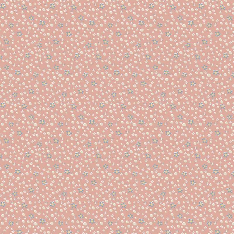 Tissu Patchwork Slow & Steady - Daisy Pink, Coupon