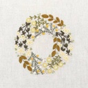 Kit Broderie "Couronne de Mimosa - Février"