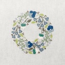Kit Broderie "Couronne de Pensées - Mars"