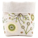 Kit Broderie Corbeille à Fils - Olive