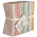 Tissu Patchwork Tilda Songbird Blenders, Lot de 12 Fat Quarters
