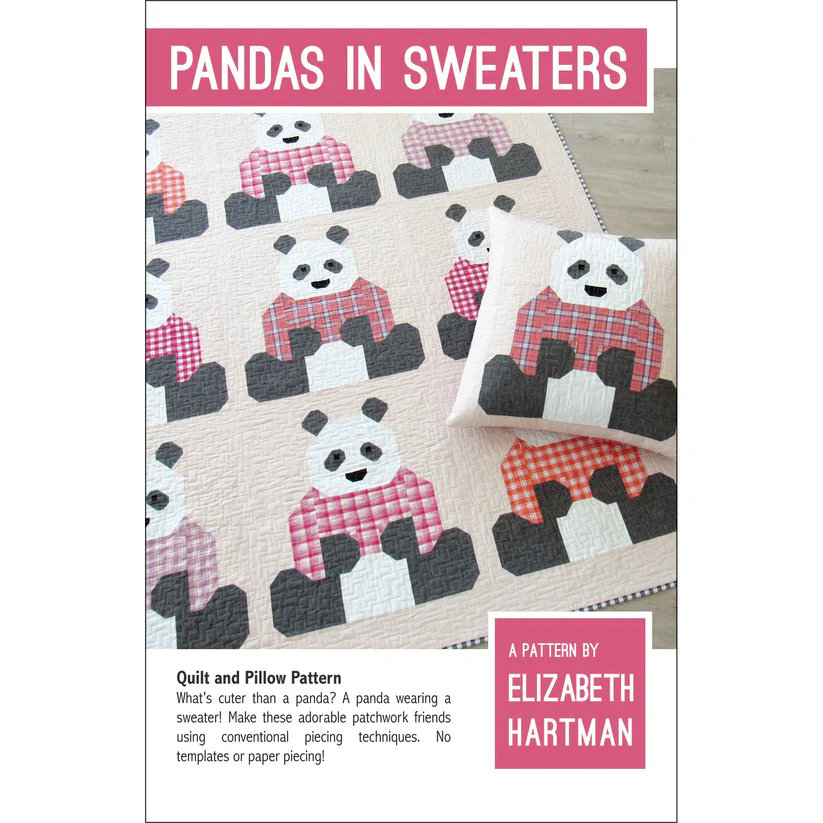 Modèle Patchwork Pandas de Elisabeth Hartman