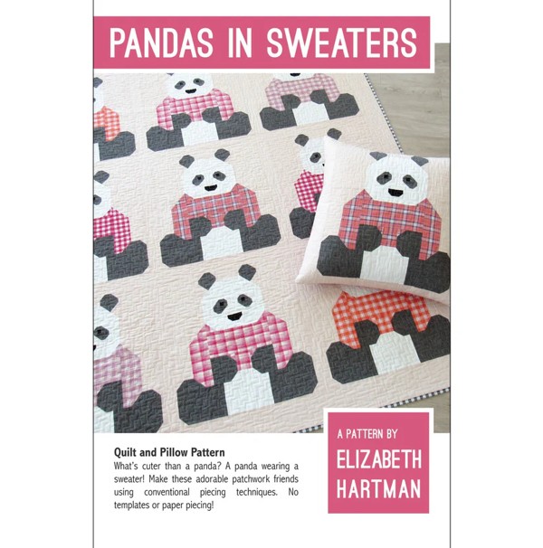 Modèle Patchwork Pandas de Elisabeth Hartman
