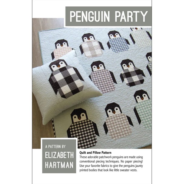 Modèle Patchwork Penguin Party de Elisabeth Hartman