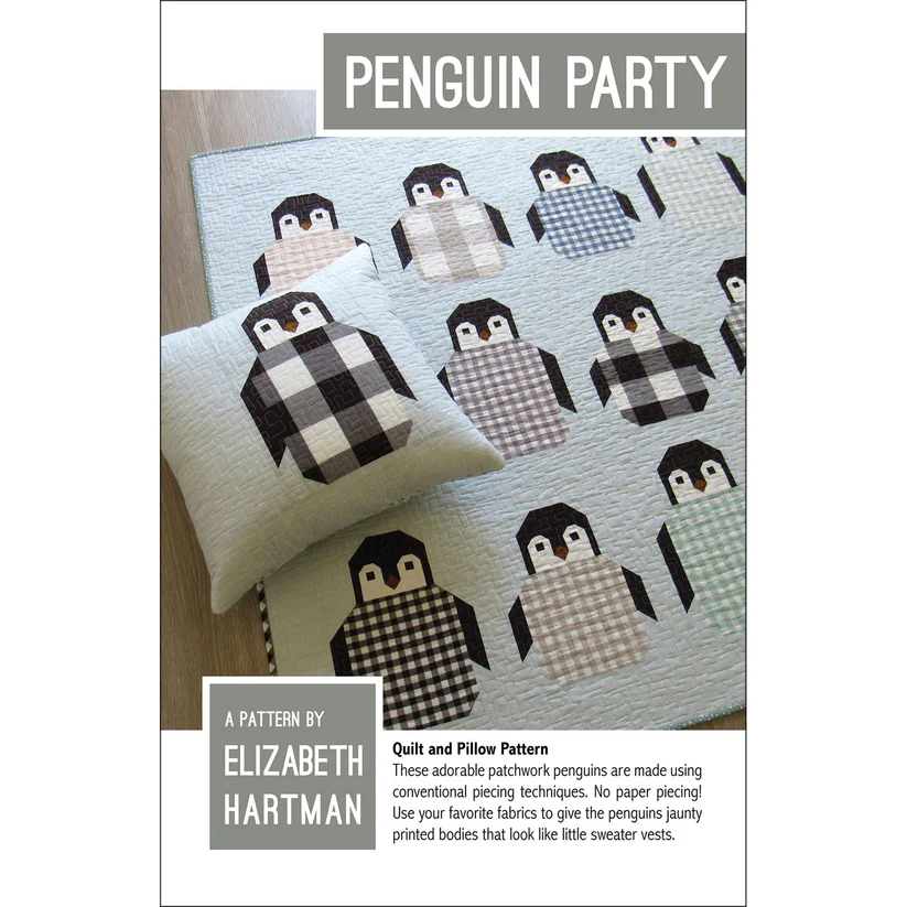 Modèle Patchwork Penguin Party de Elisabeth Hartman