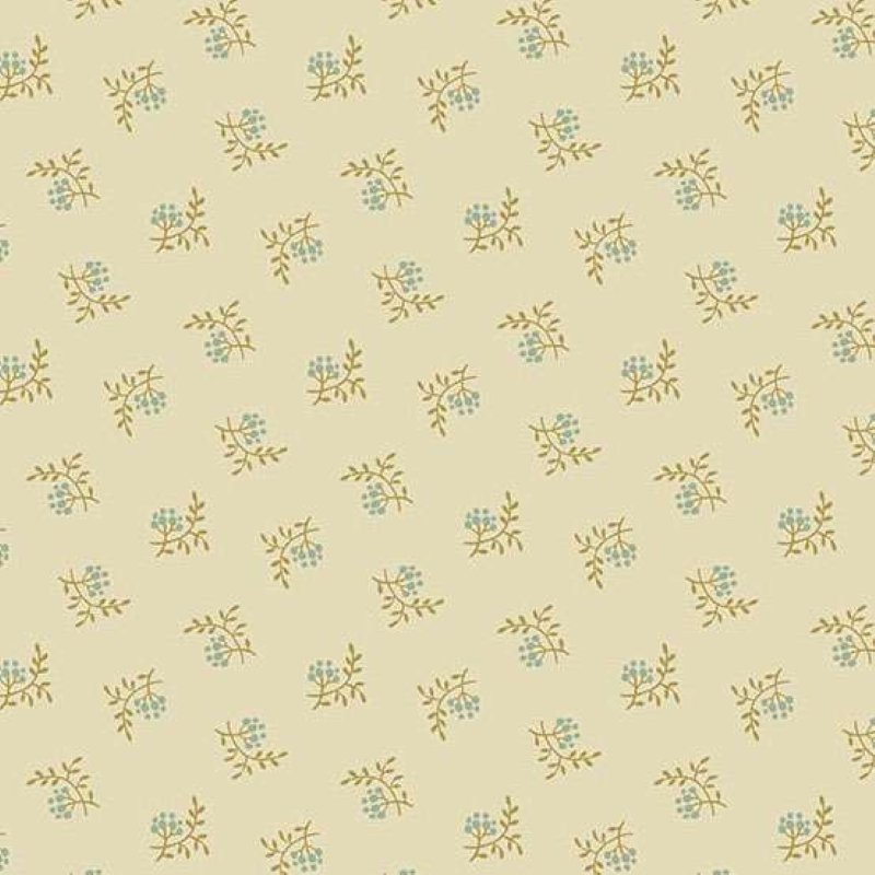 Tissu Patchwork Laundry Line Blueberry Cream