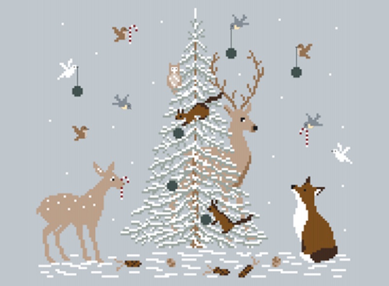 Modèle Points Comptés - Juste à temps pour Noël