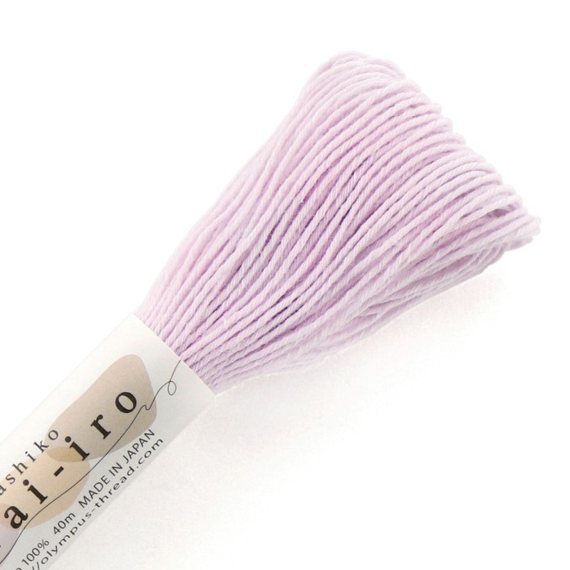 Fil Sashiko Rose Sorbet, Col. n°A1 - 40 m