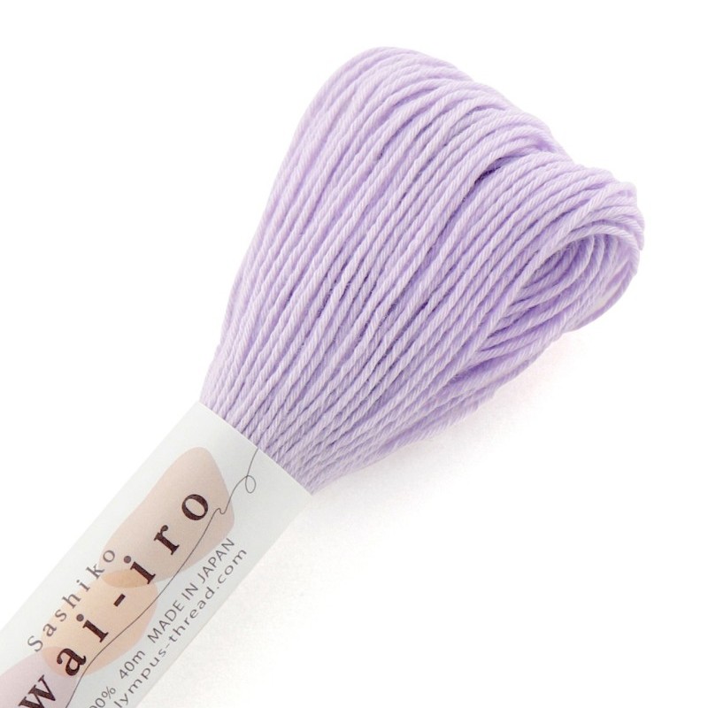 Fil Sashiko Rêve Lavande, Col. n°A5 - 40 m