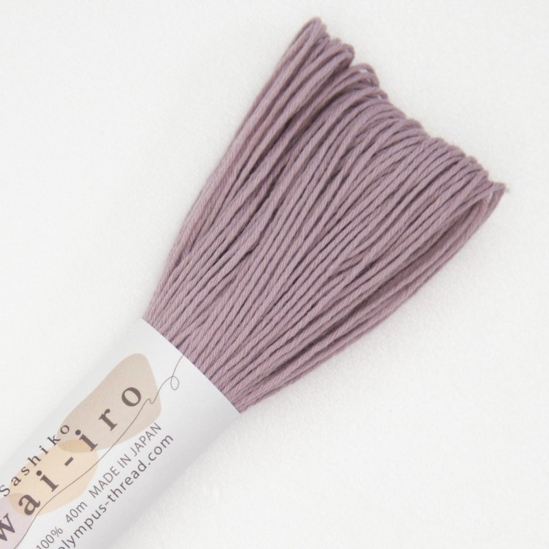 Fil Sashiko Rose Pastel, Col. n°A6 - 40 m