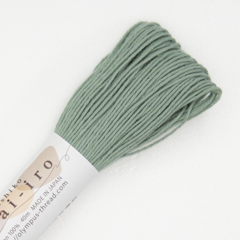 Fil Sashiko Thé Vert, Col. n°A8 - 40 m