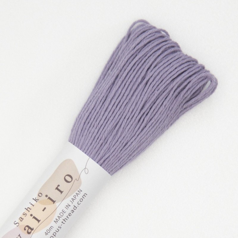 Fil Sashiko Mauve, Col. n°A10 - 40 m