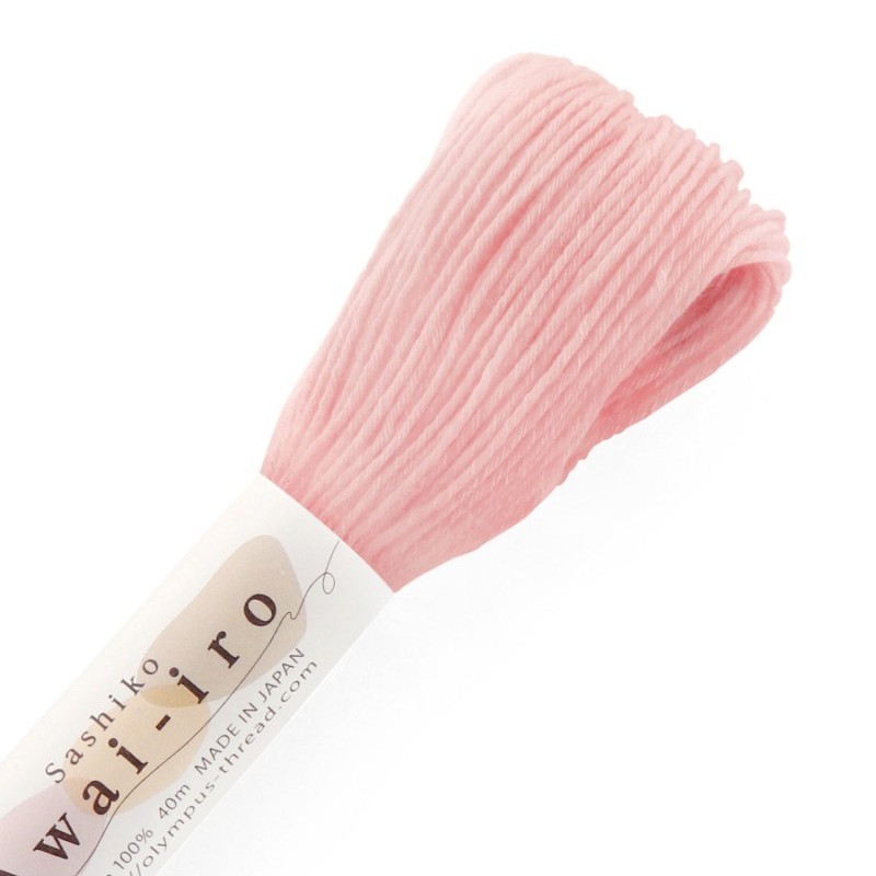 Fil Sashiko Rose Coquille, Col. n°A11 - 40 m