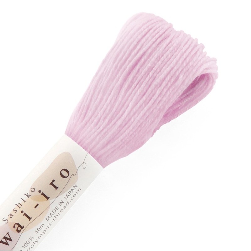 Fil Sashiko Rose Clair, Col. n°A15 - 40 m