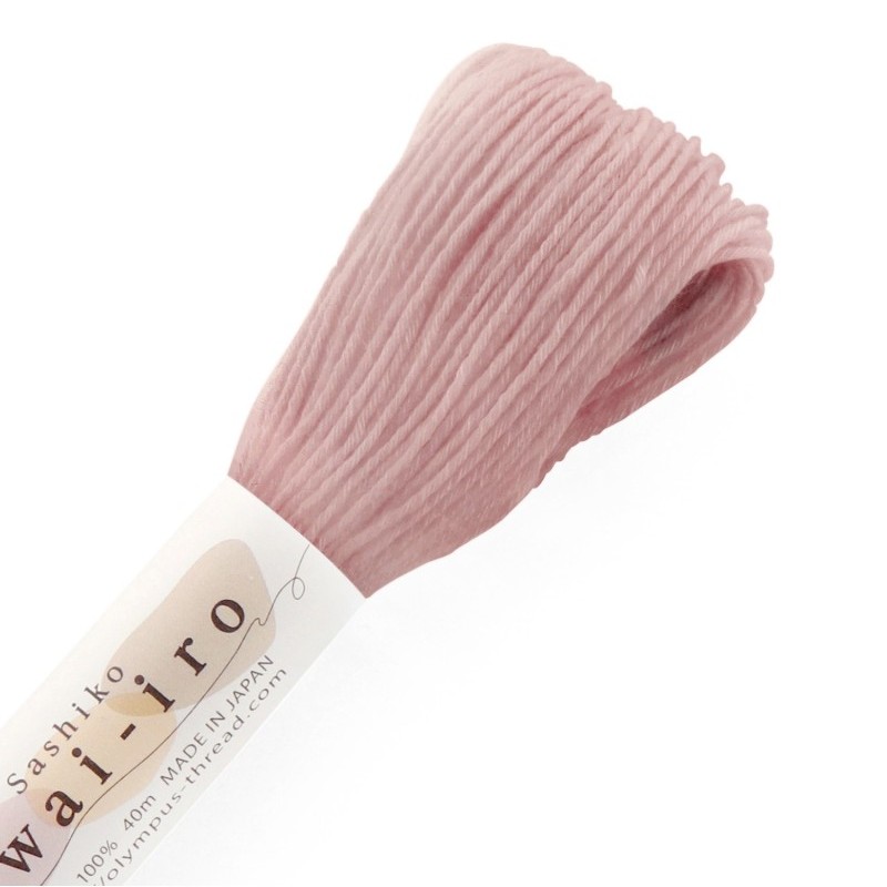 Fil Sashiko Rose beige, Col. n°A17 - 40 m