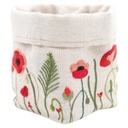 Kit Broderie Corbeille à Fils - Coquelicots